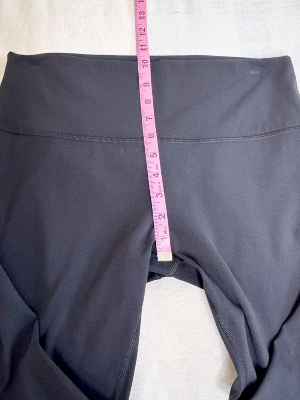 Lululemon Wunder Under High Rise 28" Brushed Luxtreme Black Leggings 12 - Picture 8 of 12